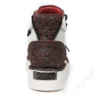  M.CRP002-C3 FLORAL BOX PLANE ROJO BRUMA CRACK BLANCO NEO CRE -  5