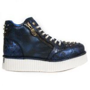  M.CRP002-C5 VINTAGE FLOWER BOX METAL AZUL GRAB DIAMANTE NEO -  2