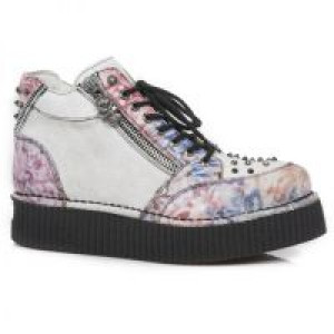  M.CRP002-C7 FLORAL CRACK OLEO CRACK BLANCO NEO CREEPERS NEGR New Rock M.CRP002-C7 -  