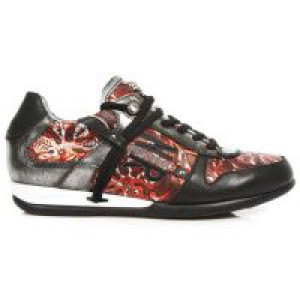  M.HY001-S2 RAW NEGRO, VINTAGE FLOWER POLAR ROJO, BOX PLANE -  1
