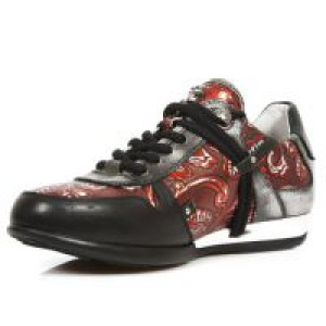  M.HY001-S2 RAW NEGRO, VINTAGE FLOWER POLAR ROJO, BOX PLANE -  4