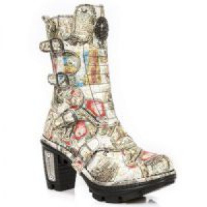  M.NEOTR025-C2 FLORAL CRACK USA NEOTRAIL NEGRO -  2