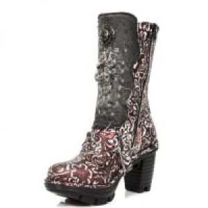  M.NEOTR045-C2 VINTAGE FLOWER POLAR ROJO DENIN NEGRO ROTO NEO -  4