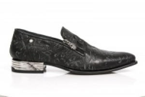  M.NW147-C3 VINTAGE FLOWER NEGRO BORDADOS NEGRO ELASTICO NEG -  1