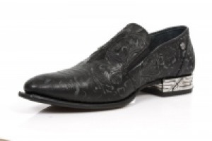  M.NW147-C3 VINTAGE FLOWER NEGRO BORDADOS NEGRO ELASTICO NEG -  3