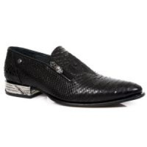  M.NW147-C5 PITON NEGRO BORDADOS NEGRO ELASTICO NEGRO VIP1 GU New Rock M.NW147-C5 -  
