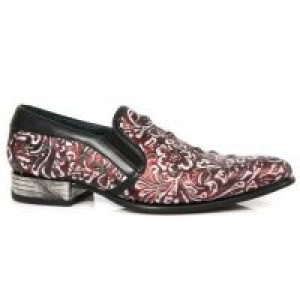  M.NW150-C1 VINTAGE FLOWER POLAR ROJO RAW NEGRO ELASTICO NEGR New Rock M.NW150-C1 -  