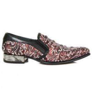  M.NW150-C1 VINTAGE FLOWER POLAR ROJO RAW NEGRO ELASTICO NEGR -  1