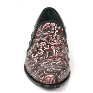 M.NW150-C1 VINTAGE FLOWER POLAR ROJO RAW NEGRO ELASTICO NEGR -  3