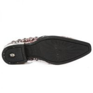  M.NW150-C1 VINTAGE FLOWER POLAR ROJO RAW NEGRO ELASTICO NEGR -  6