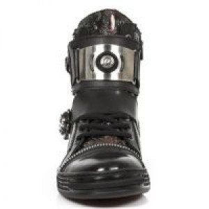  M.PS028-C3 RAW NEGRO ITALI NEGRO VINTAGE-2 FLOWER ROJO PISA -  3