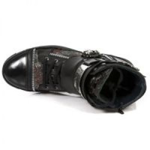  M.PS028-C3 RAW NEGRO ITALI NEGRO VINTAGE-2 FLOWER ROJO PISA -  7
