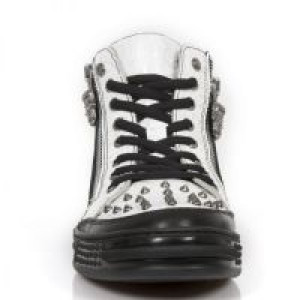  M.PS029-C1 RAW NEGRO VINTAGE FLOWER BLANCO PLATA PISA NEGRO -  3