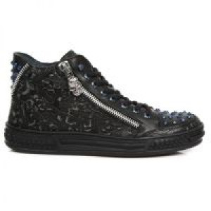  M.PS029-C11 VINTAGE FLOWER NEGRO RAW NEGRO PISA NEGRO -  1