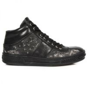  M.PS032-C1 RAW NEGRO VINTAGE FLOWER NEGRO RASPADO PISA NEGRO -  1