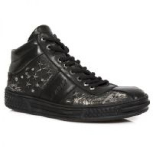  M.PS032-C1 RAW NEGRO VINTAGE FLOWER NEGRO RASPADO PISA NEGRO -  2
