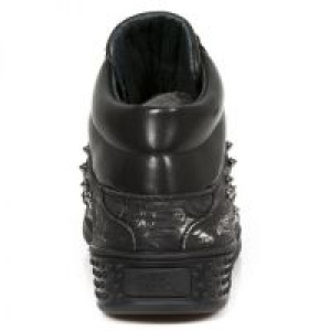  M.PS032-C1 RAW NEGRO VINTAGE FLOWER NEGRO RASPADO PISA NEGRO -  5