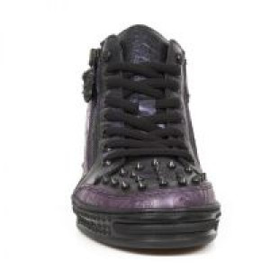  M.PS039-C18 VINTAGE ALASKA LILA, BOX LILA-METAL, PISA NEGRO -  3
