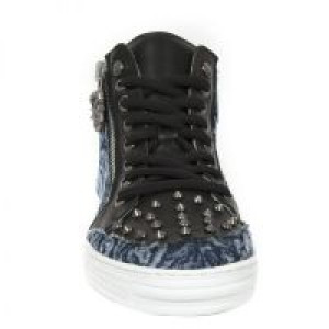  M.PS039-C23 VINTAGE FLOWER DENIM AZUL RAW NEGRO PISA BLANCO -  3