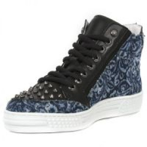  M.PS039-C23 VINTAGE FLOWER DENIM AZUL RAW NEGRO PISA BLANCO -  4