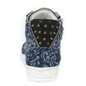  M.PS039-C23 VINTAGE FLOWER DENIM AZUL RAW NEGRO PISA BLANCO -  5