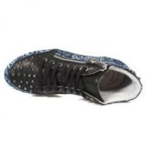  M.PS039-C23 VINTAGE FLOWER DENIM AZUL RAW NEGRO PISA BLANCO -  7