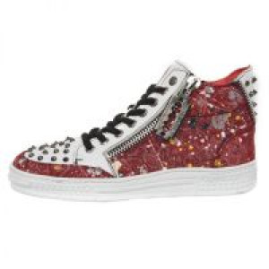  M.PS042-C1 FLORAL PAINT ROJO BRUMA CRACK BLANCO PISA BLANCO -  1