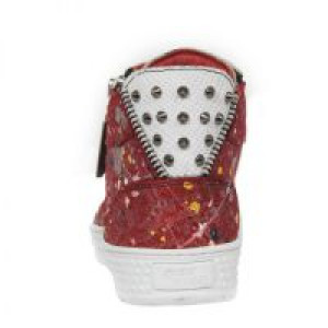  M.PS042-C1 FLORAL PAINT ROJO BRUMA CRACK BLANCO PISA BLANCO -  3