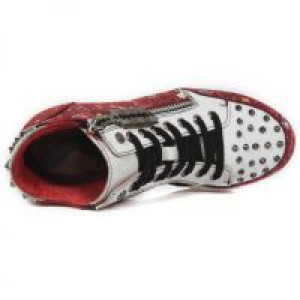 M.PS042-C1 FLORAL PAINT ROJO BRUMA CRACK BLANCO PISA BLANCO -  7