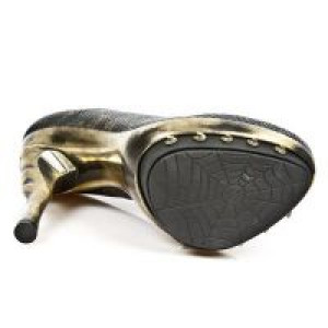  M.PUNK012-C12 PITON PLISADO NEG ORO PIEL V NEG PL ORO PUNK C -  6