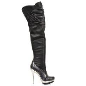  M.PUNK080-C2 PITON NEGRO GRAFITO REVESS ROJO NAPA ELASTICA N New Rock M.PUNK080-C2 -  