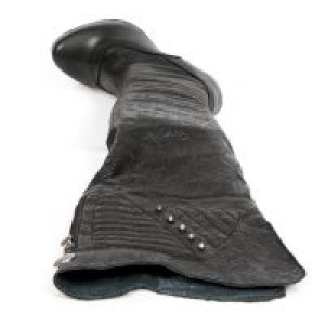  M.PUNK080-C4 RAW NEGRO NAPA PU ELASTICA VINTAGE FLOWER NEGRO -  7