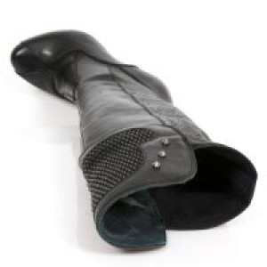  M.PUNK083-C1 RAW NEGRO NAPA PU ELASTICA VINTAGE FLOWER NEGRO -  7