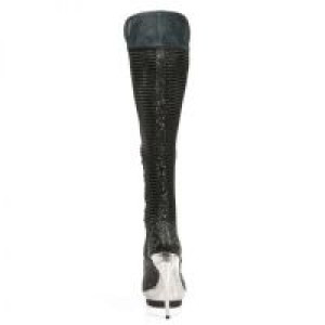  M.PUNK090LS-C1 VINTAGE FLOWER NEGRO LYCRA STRETCH NEGRA PUNK -  5