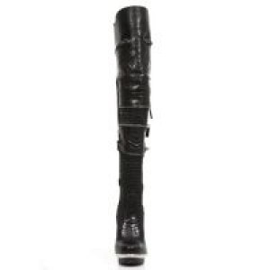  M.PUNK225LS-C1 RAW NEGRO LYCRA NEGRA STRETCH NEGRA PL ACERO -  2