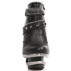  M.ROCK082-S1 NOMADA NEGRO, PULIK NEGRO, ROCK ACERO LISO -  3