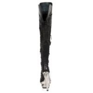  M.ROCK225-C5 NOMADA NEGRO NAPA RASGADA NEG ROCK ACERO LISO -  5