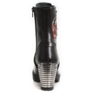  M.TR048-S3 RAW NEGRO, BORDADOS ROJO, TRAIL NEGRO ACERO -  5