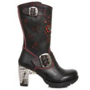 M.TR050-S1 LUX NEGRO REVESS ROJO, TRAIL NEGRO TACON ACERO New Rock M.TR050-S1 -  