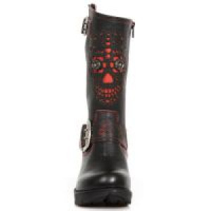  M.TR050-S1 LUX NEGRO REVESS ROJO, TRAIL NEGRO TACON ACERO -  3