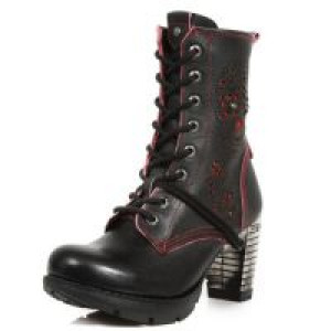  M.TR051-S1 LUX NEGRO REVESS ROJO, TRAIL NEGRO TACON ACERO -  2