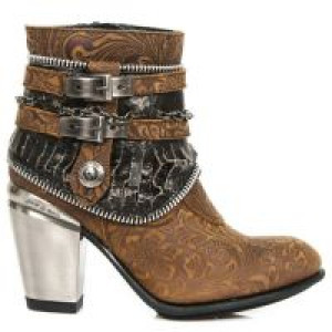  M.TX002-C12 VINTAGE FLOWER ALASKA AVIADOR CRACK BRONCE TEXAS New Rock M.TX002-C12 -  