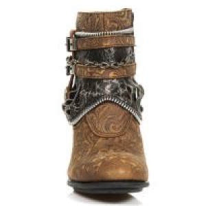  M.TX002-C12 VINTAGE FLOWER ALASKA AVIADOR CRACK BRONCE TEXAS -  3