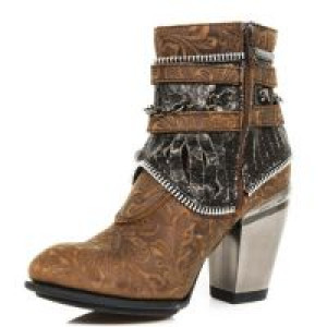  M.TX002-C12 VINTAGE FLOWER ALASKA AVIADOR CRACK BRONCE TEXAS -  4