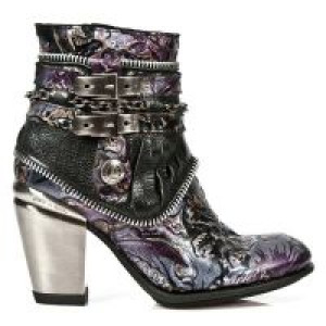  M.TX002-R2 VINTAGE FLOWER LILA NOMADA NEGRO TEXAS NEGRO TEXA -  1