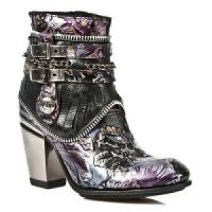  M.TX002-R2 VINTAGE FLOWER LILA NOMADA NEGRO TEXAS NEGRO TEXA -  2