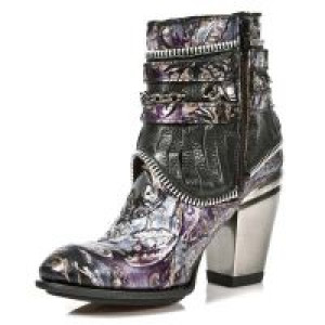  M.TX002-R2 VINTAGE FLOWER LILA NOMADA NEGRO TEXAS NEGRO TEXA -  4