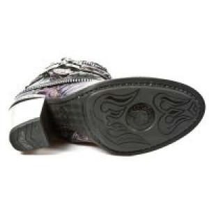 M.TX002-R2 VINTAGE FLOWER LILA NOMADA NEGRO TEXAS NEGRO TEXA -  6