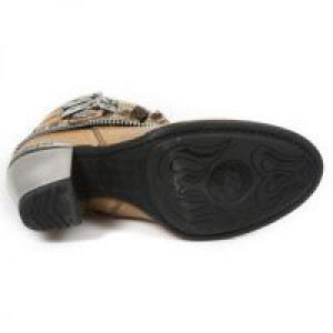  M.TX002-R9 VINTAGE FLOWER CUERO SNAKE CUERO TEXAS NEGRO TACO -  5