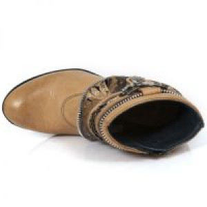  M.TX002-R9 VINTAGE FLOWER CUERO SNAKE CUERO TEXAS NEGRO TACO -  6
